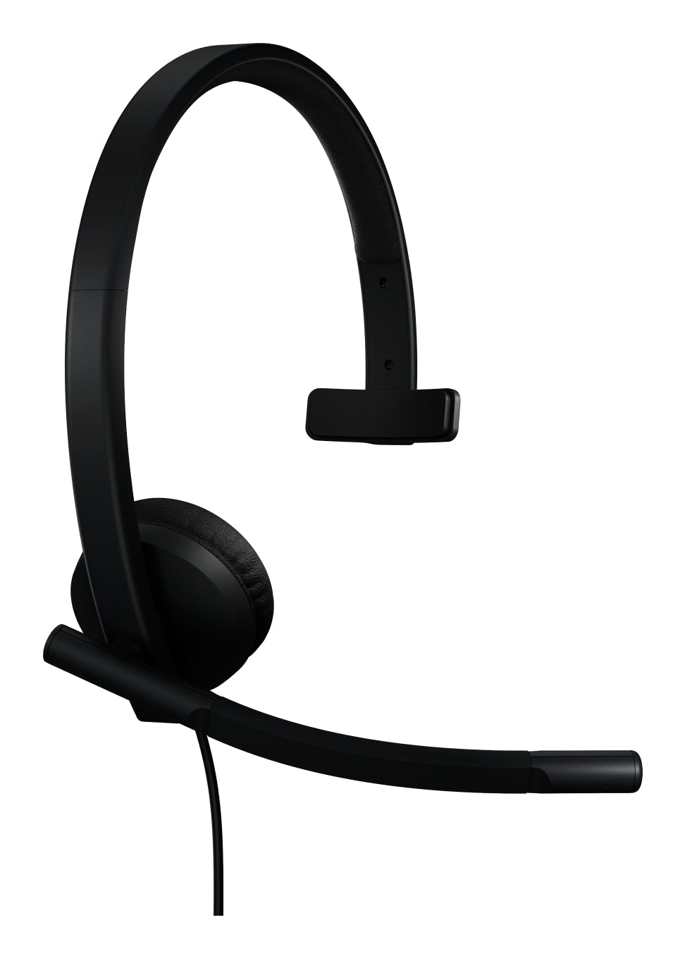 Logitech H570E Office-Headset – On-Ear, Mono, Kabel (USB-A), MS Teams zertifiziert, Schwarz