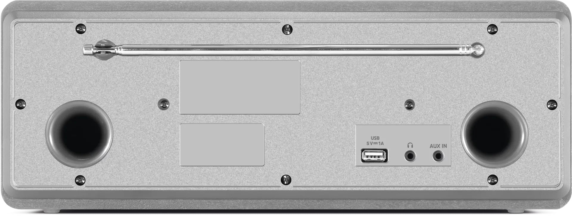 TechniSat DigitRadio 372 CD BT – DAB+/UKW-Tischradio, Bluetooth – Silber