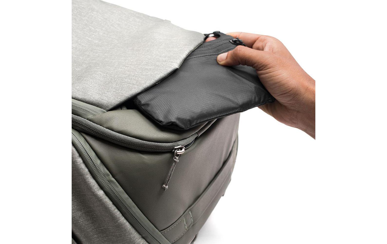 Peak Design Rucksack-Regenschutz – für Rucksäcke bis 45 l – schwarz – Nylon – BTR-RF-45-BK-1 – 1 Stk.