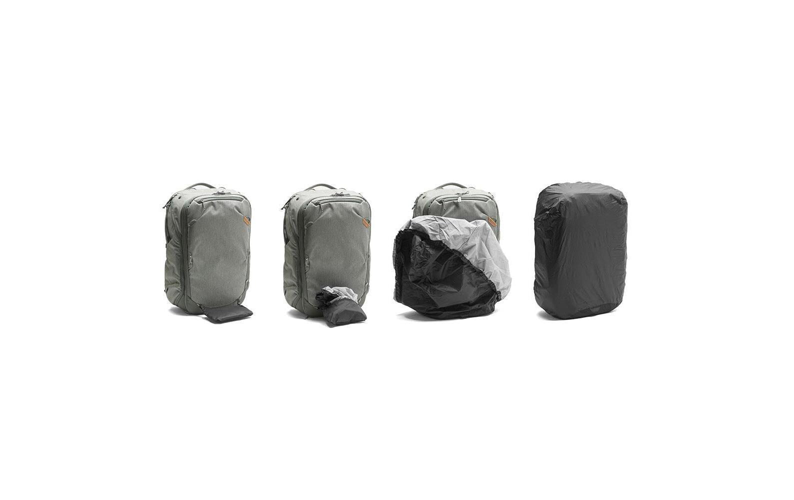 Peak Design Rucksack-Regenschutz – für Rucksäcke bis 45 l – schwarz – Nylon – BTR-RF-45-BK-1 – 1 Stk.