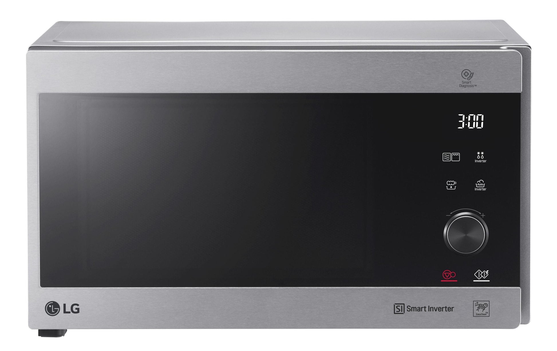 LG Kombi-Mikrowelle MH6565CPS – 25 l, Grill & Inverter, 1000 W – Edelstahl