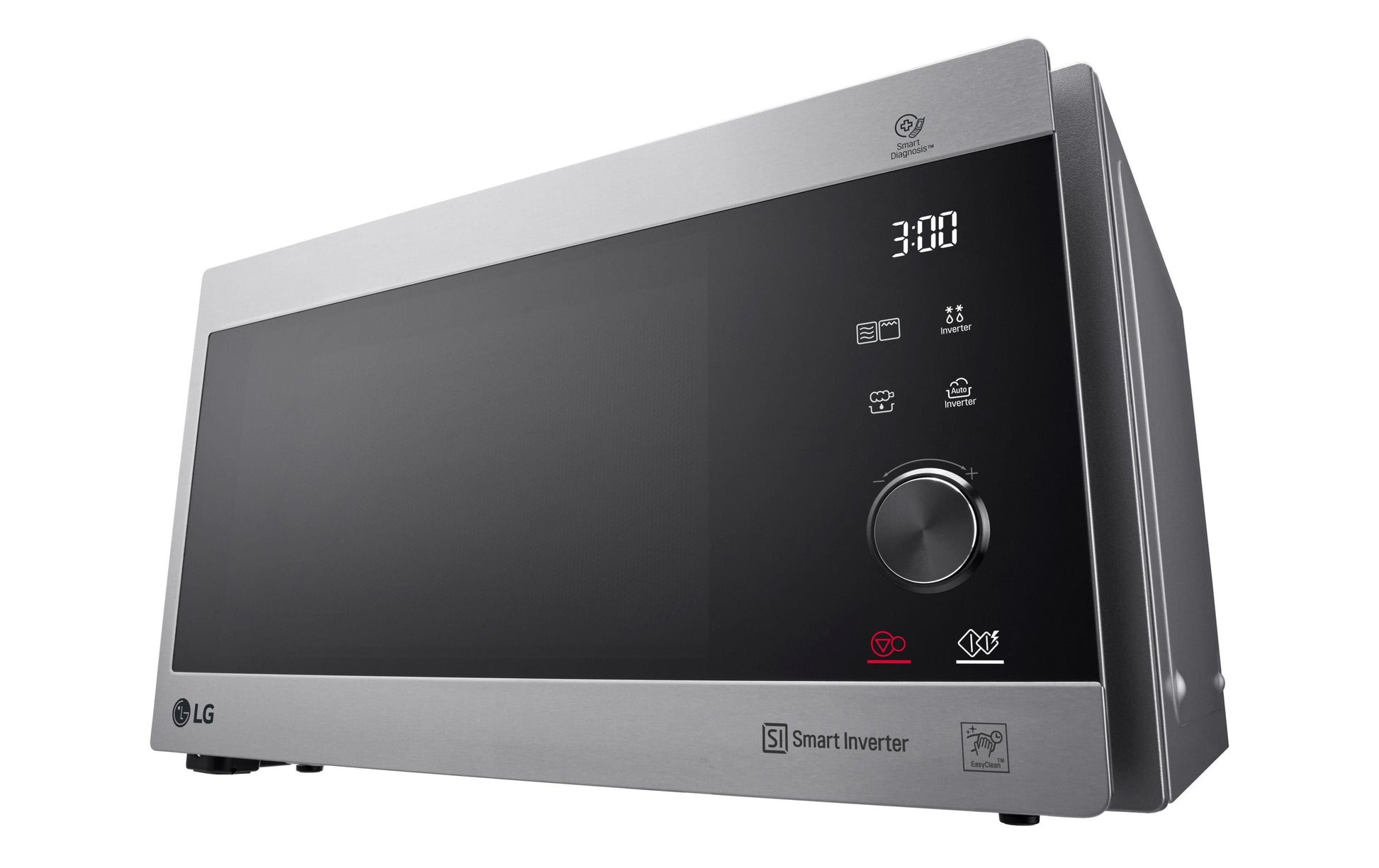 LG Kombi-Mikrowelle MH6565CPS – 25 l, Grill & Inverter, 1000 W – Edelstahl