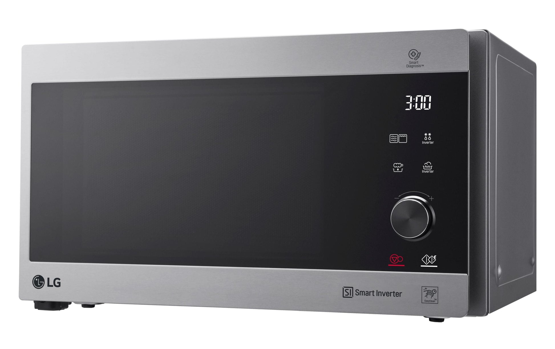 LG Kombi-Mikrowelle MH6565CPS – 25 l, Grill & Inverter, 1000 W – Edelstahl