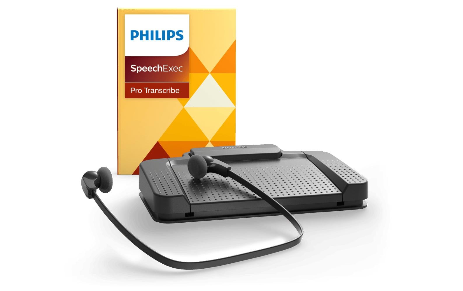 Philips LFH7277 – Transkriptions-Set – USB, 3,5-mm-Klinke, kabelgebunden – für PC – Schwarz, Kunststoff