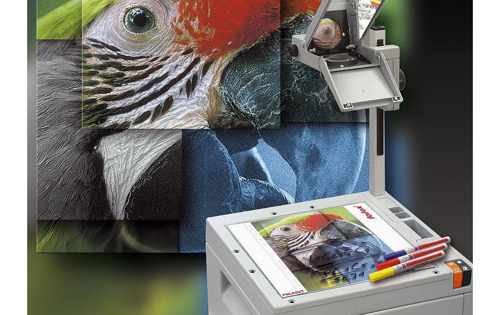 Folex Projektionsfolie – für Inkjetdrucker, A4 (210 × 297 mm), 50 Blatt