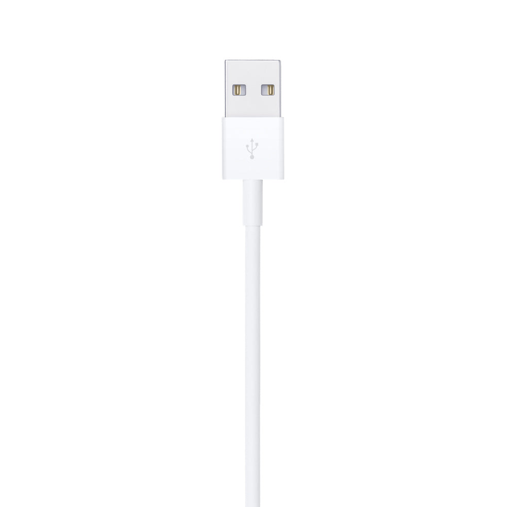 Apple USB-A-zu-Lightning-Kabel – 1 m, weiss, USB 2.0 (480 Mbps)