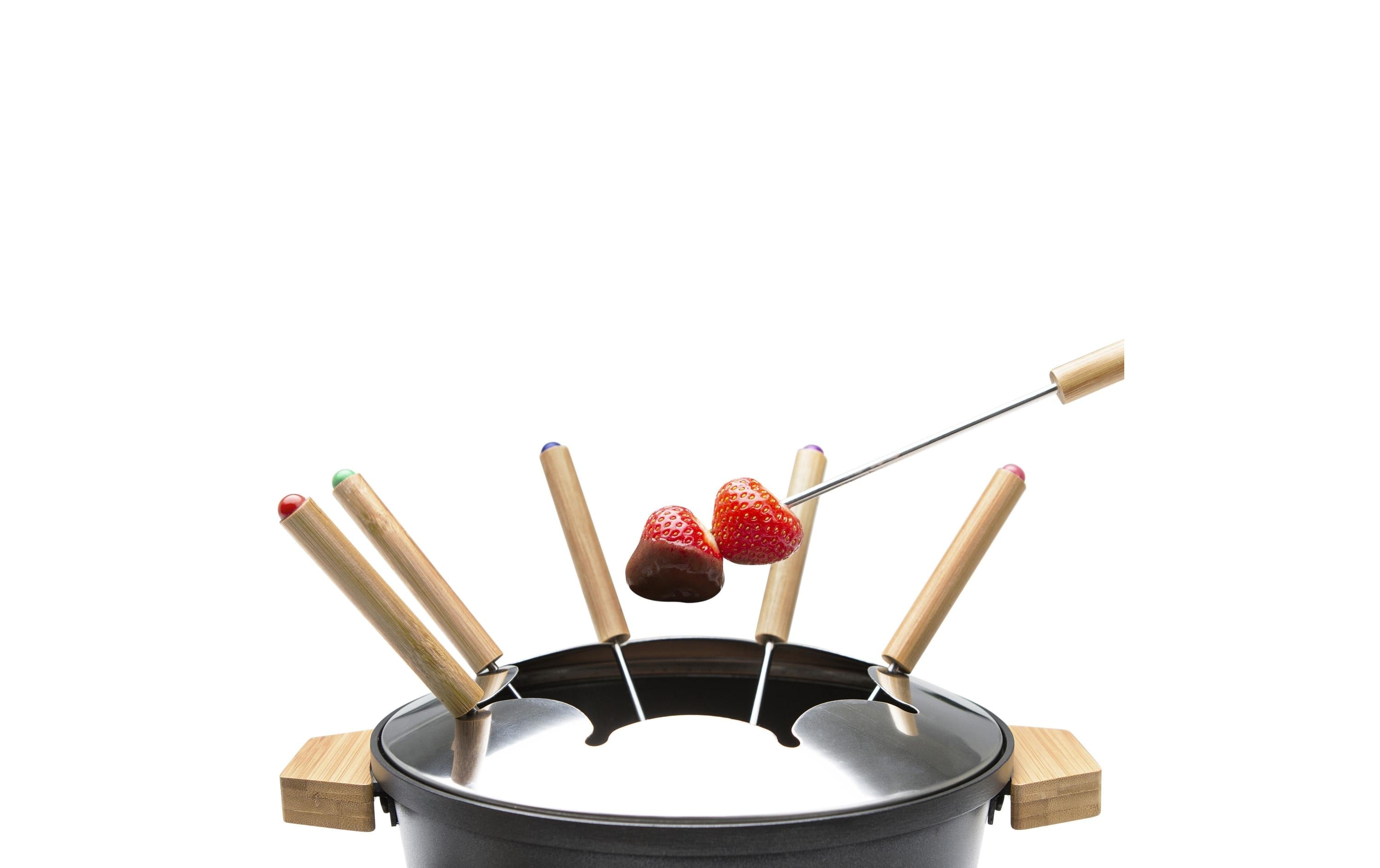Princess Fondue-Set Pure – Aluminium, 1,5 l, 8 Gabeln – elektrisch