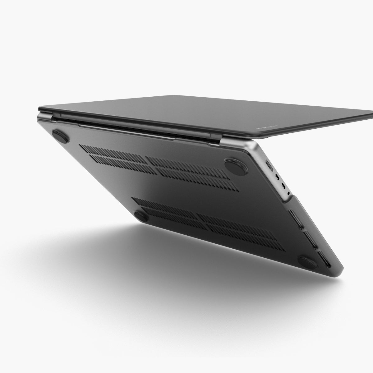 Vonmählen Notebook-Schutzhülle 14" – Transparent, Schwarz matt