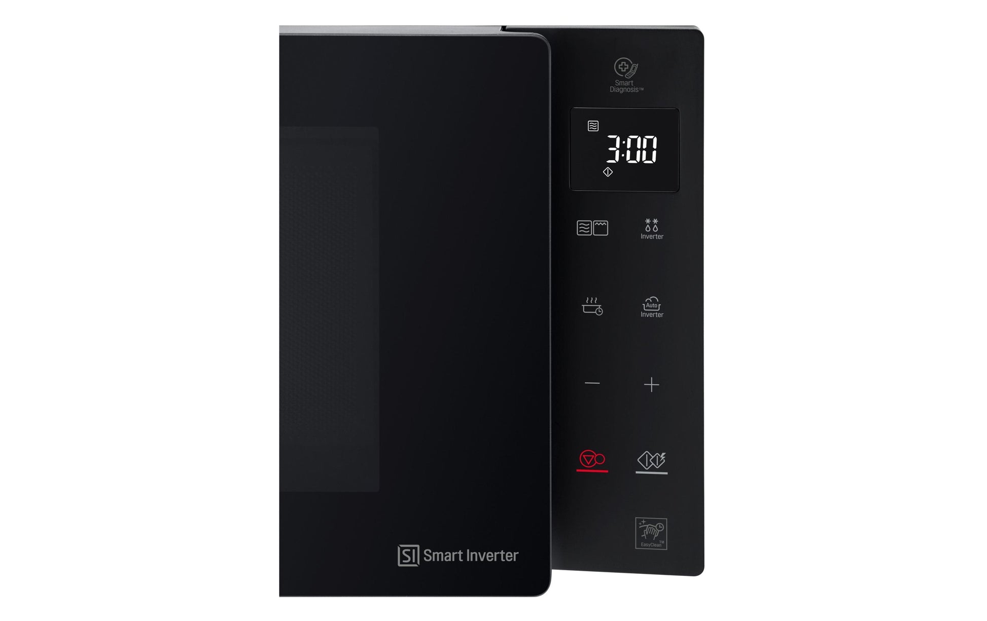 LG Kombi-Mikrowelle MH6535GIS – 25 l, Inverter & Grill, 1000 W – Schwarz