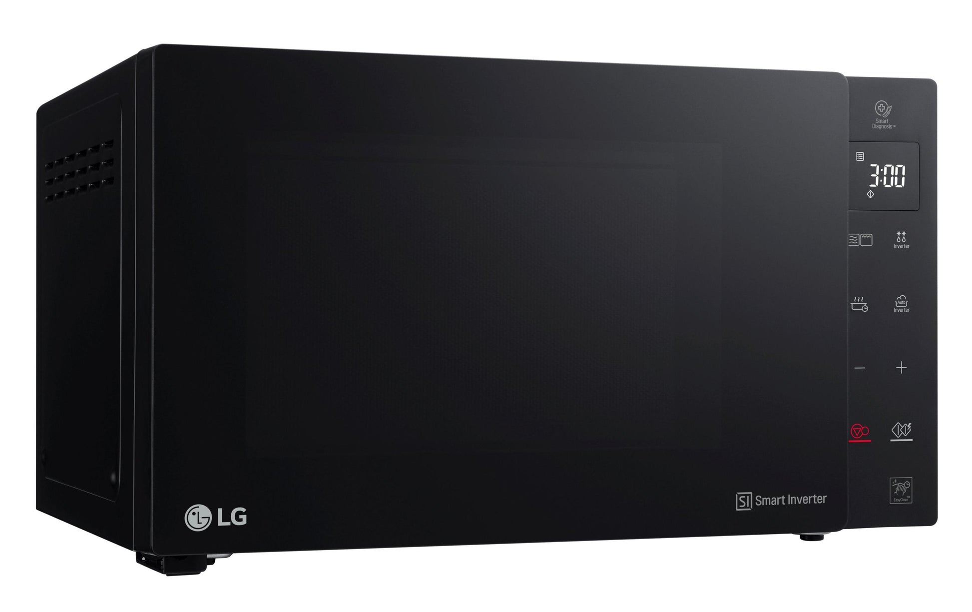 LG Kombi-Mikrowelle MH6535GIS – 25 l, Inverter & Grill, 1000 W – Schwarz