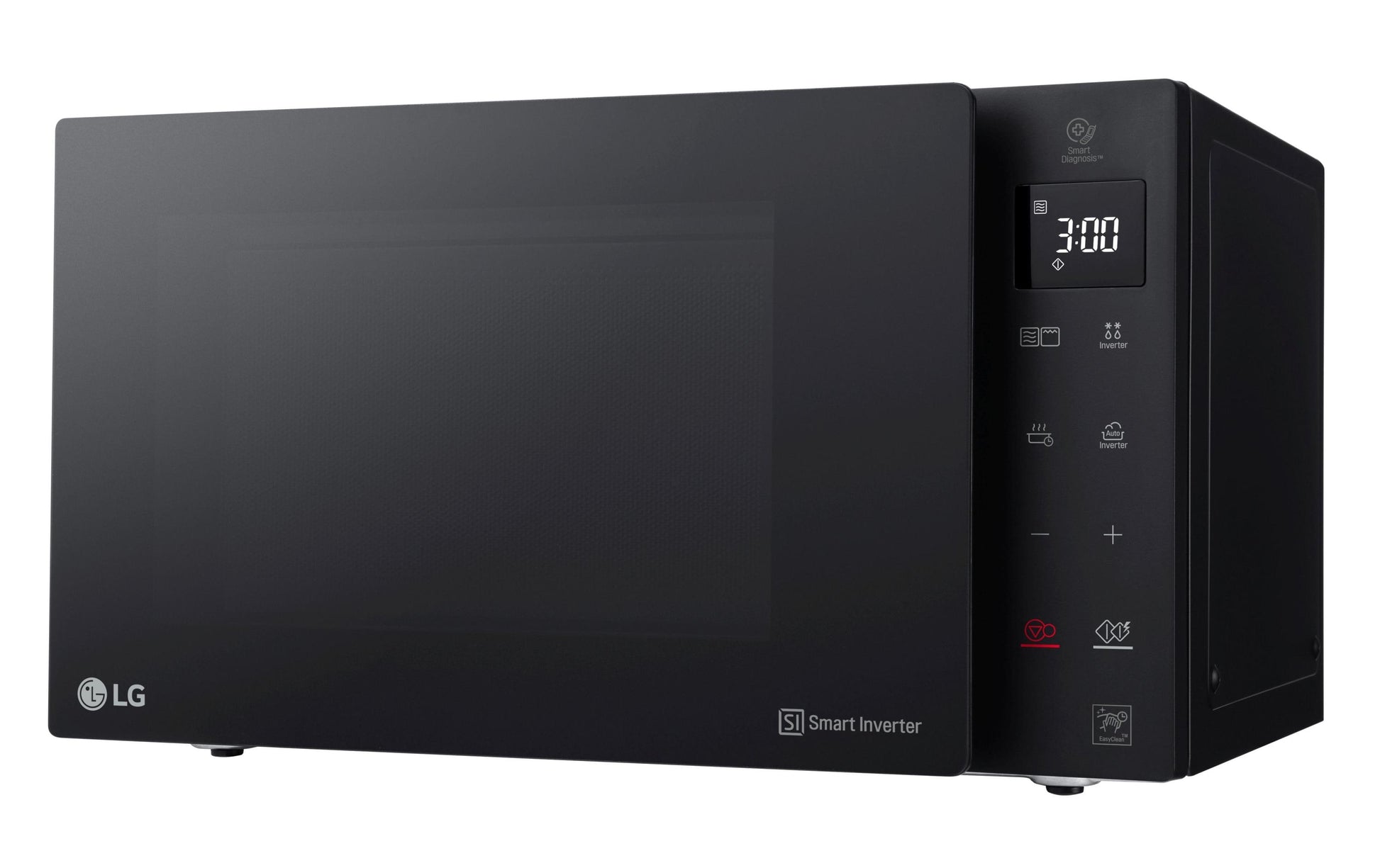 LG Kombi-Mikrowelle MH6535GIS – 25 l, Inverter & Grill, 1000 W – Schwarz