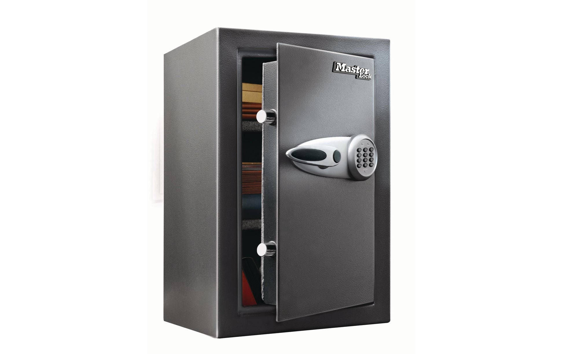 Master Lock Tresor T6-331 – Elektronik + Schlüssel – 61,7 l – Einbruchschutz – Schwarz