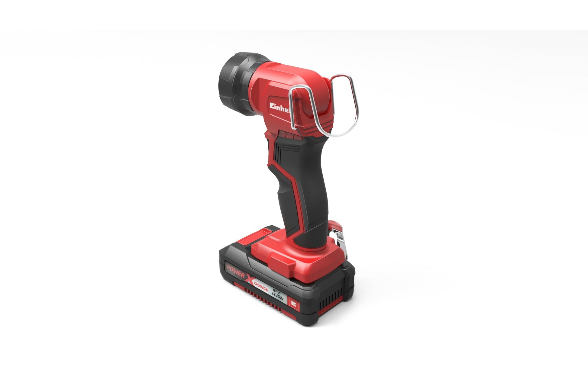 Einhell Taschenlampe TE-CL 18 Li H Solo – 280 lm, Akku 18 V Power X-Change – Rot