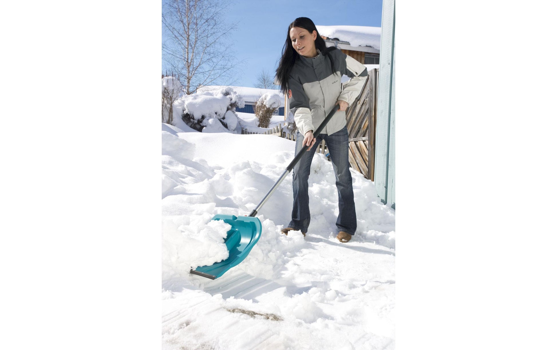 Gardena KST 40 Schneeschaufel – Klingenbreite 400 mm – für combisystem-Stiele