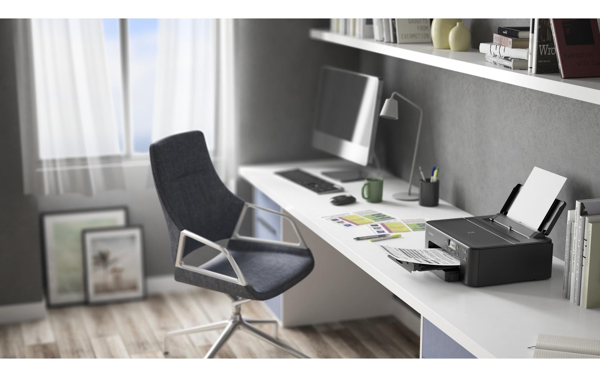Canon PIXMA TS705A – Desktopdrucker, A4, S/W, LAN/WLAN