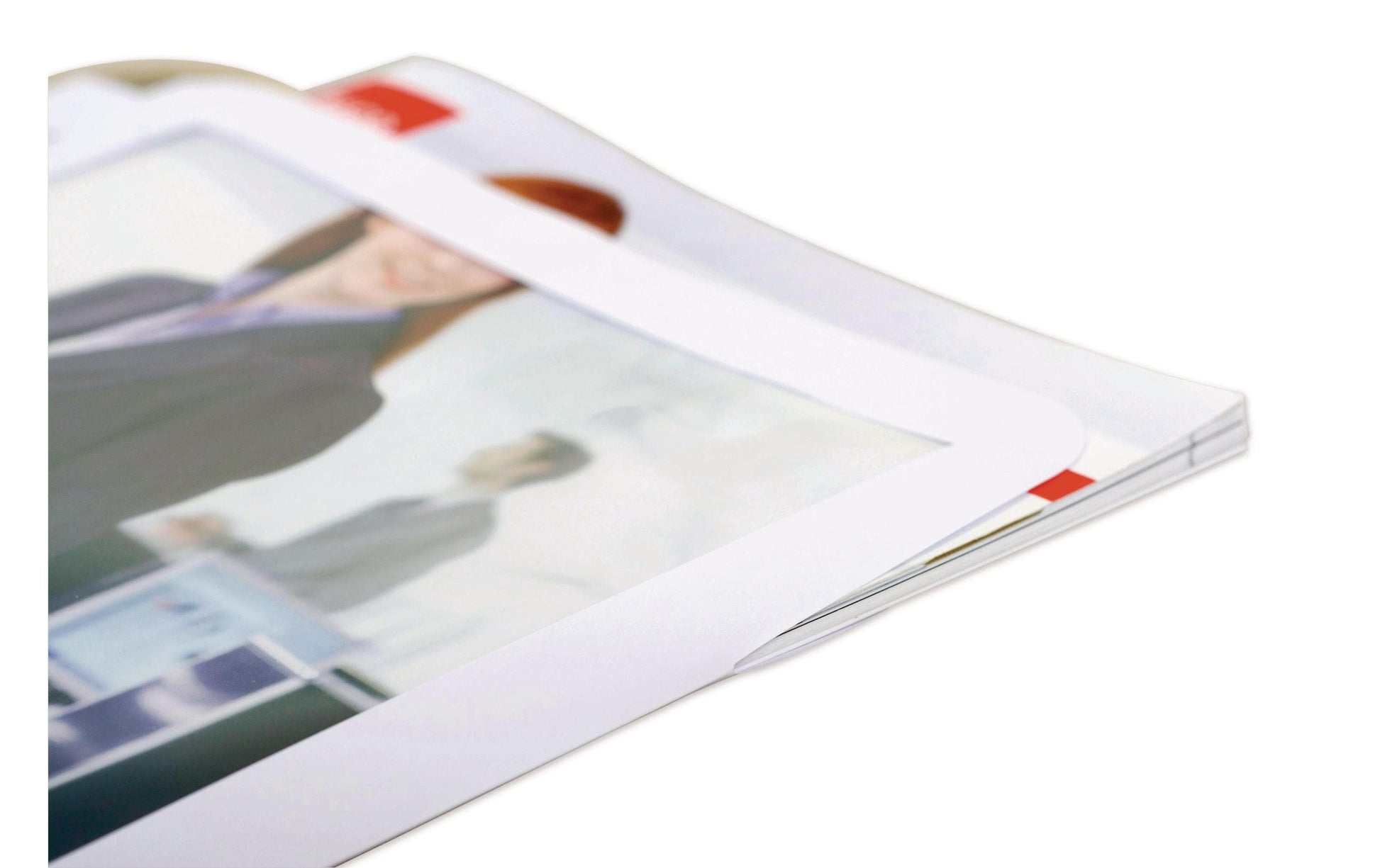Elco Sichtmappe A4 – Weiss, Papier, Glänzend, 100er-Pack