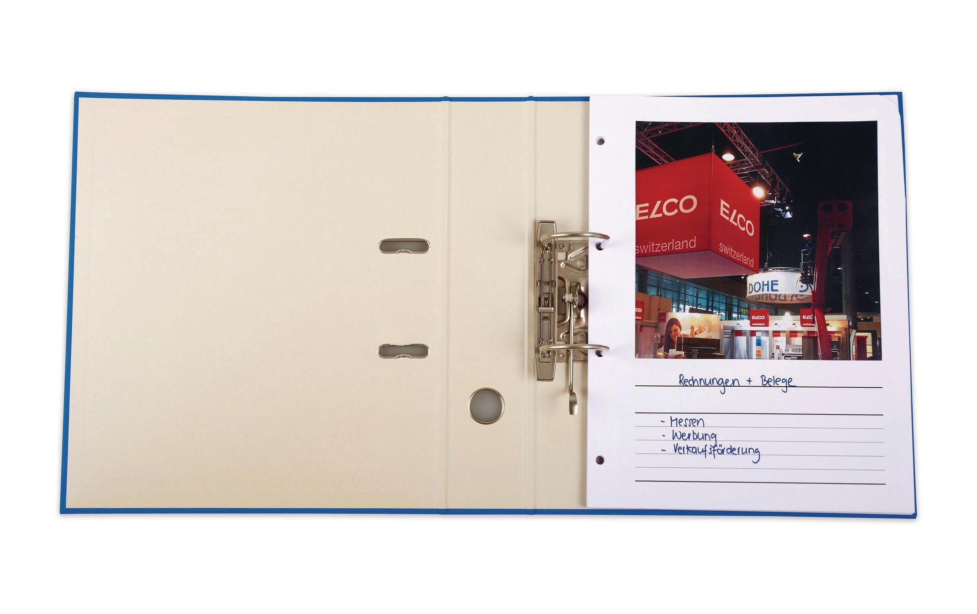 Elco Sichtmappe A4 – Weiss, Papier, Glänzend, 100er-Pack