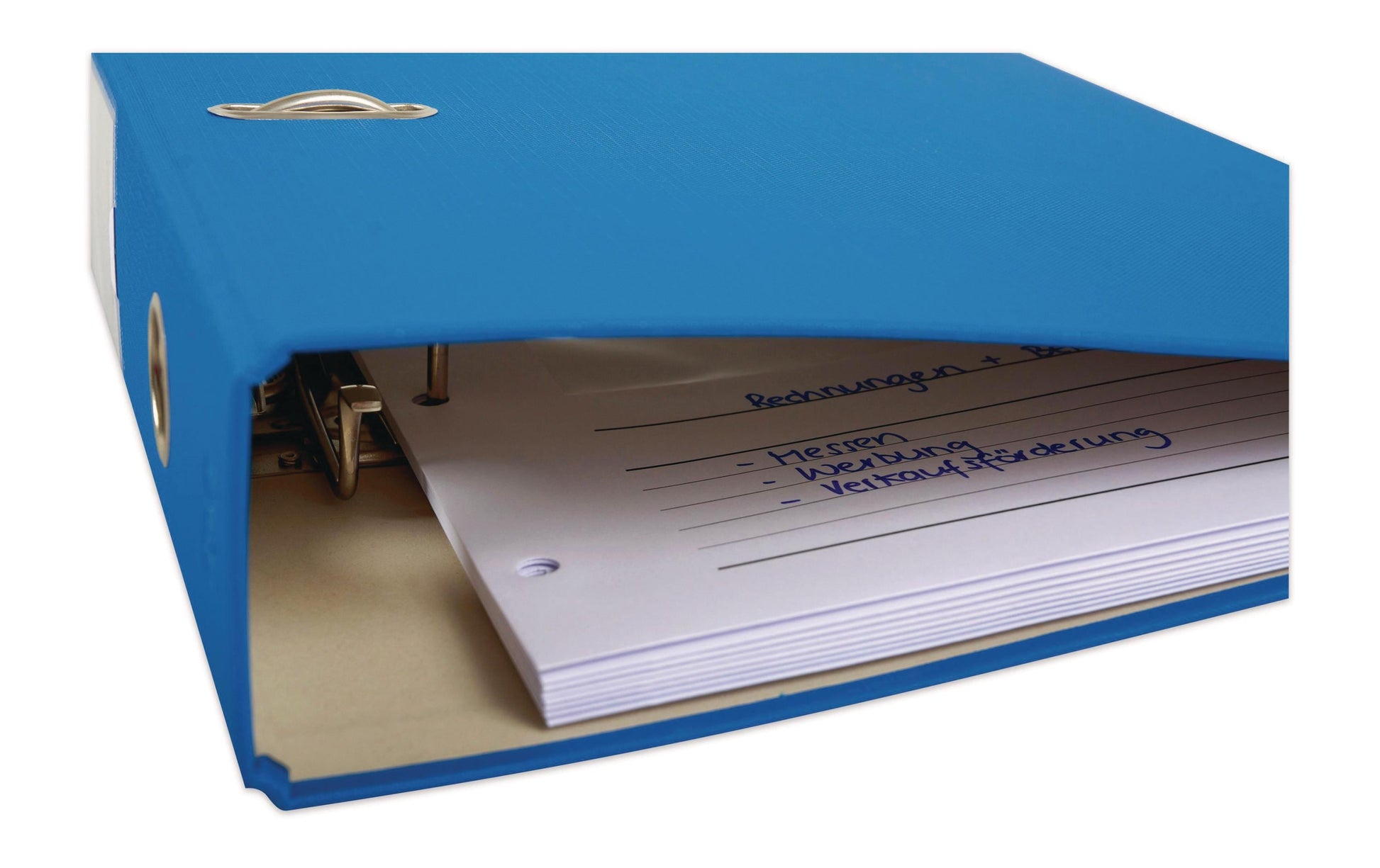 Elco Sichtmappe A4 – Weiss, Papier, Glänzend, 100er-Pack