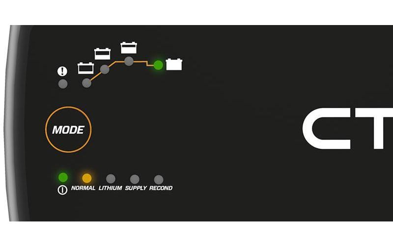 CTEK PRO25S Batterieladegerät 25 A – für 12 V Batterien (LiFePo4), bis 500 Ah – Erhaltungsladung