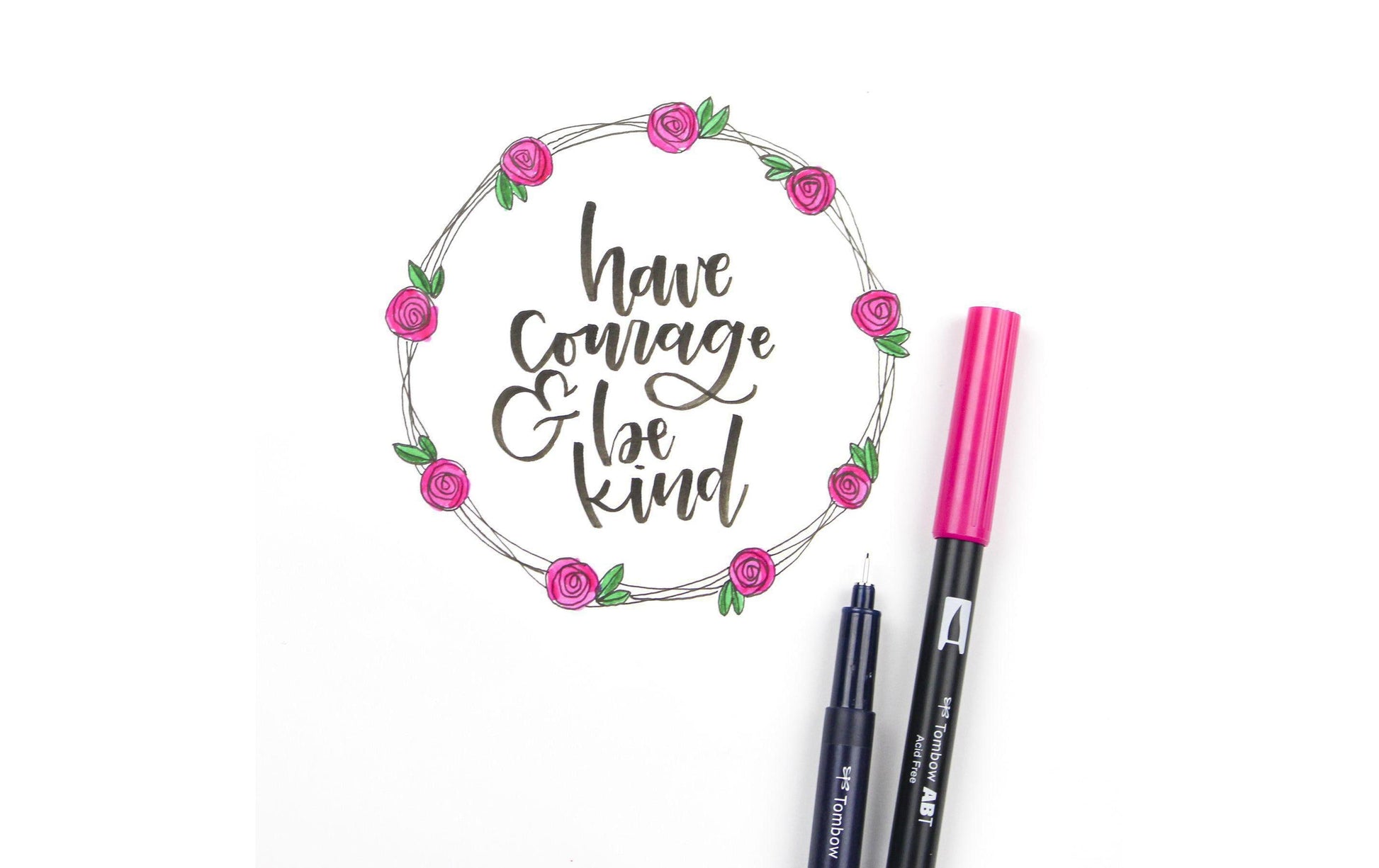 Tombow Filzstifte ABT Dual Brush Pen, 6 Stk.
