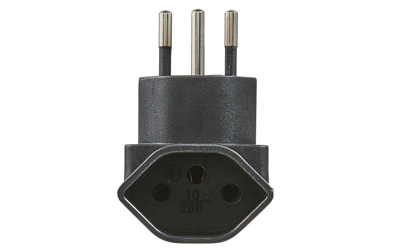 M. Schönenberger Schönenberger Adapterkabel, 2×T13, Eingang T12, mit Kinderschutz, 75×85 mm – Schwarz