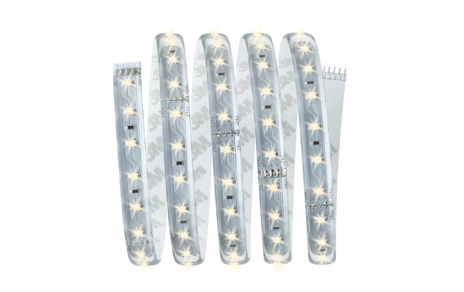 Paulmann LED-Strip MaxLED 500 – 1,5 m, 825 lm, 10 W, 2700 K, dimmbar, weiss, mit Netzteil