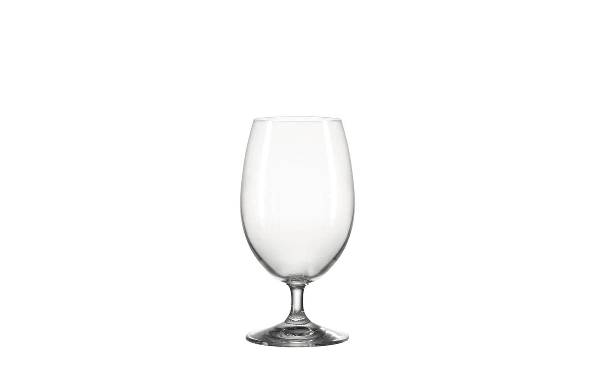 LEONARDO Trinkglas – 0,37 l, Kristallglas, Transparent, Spülmaschinenfest, 6 Stück