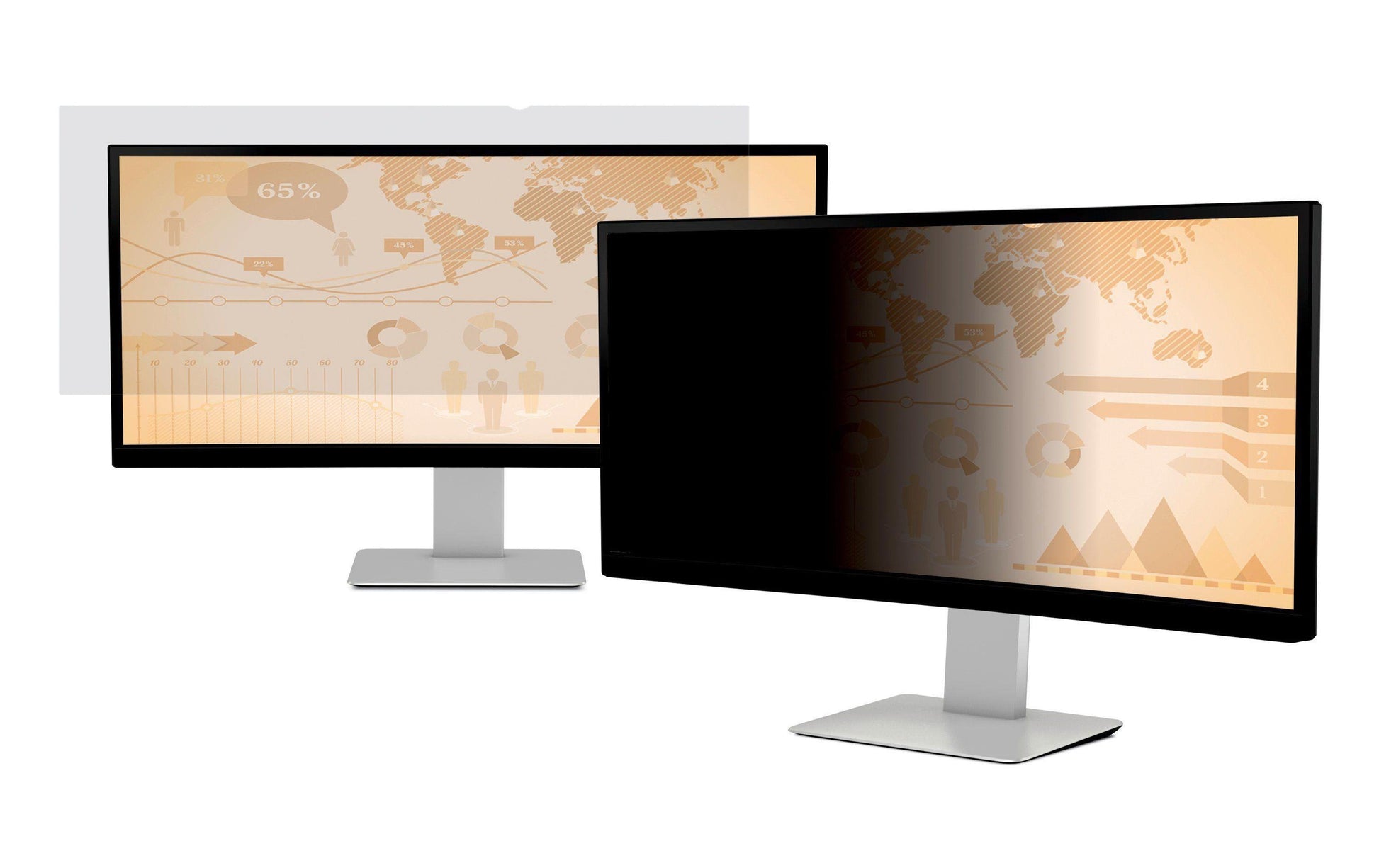 3M Displayschutz für 34" 21:9 Monitore