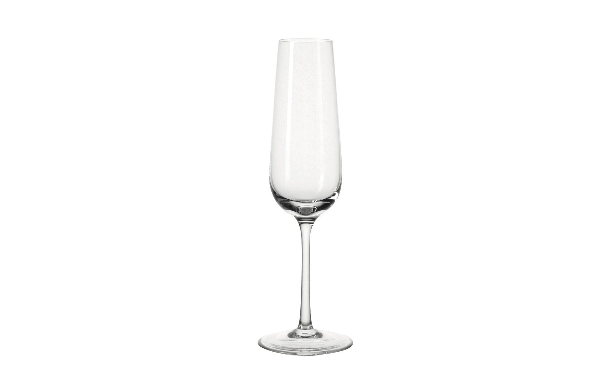 Leonardo Tivoli Sektglas – 0,21 l, Kristallglas, Transparent, spülmaschinenfest, 6 Stück