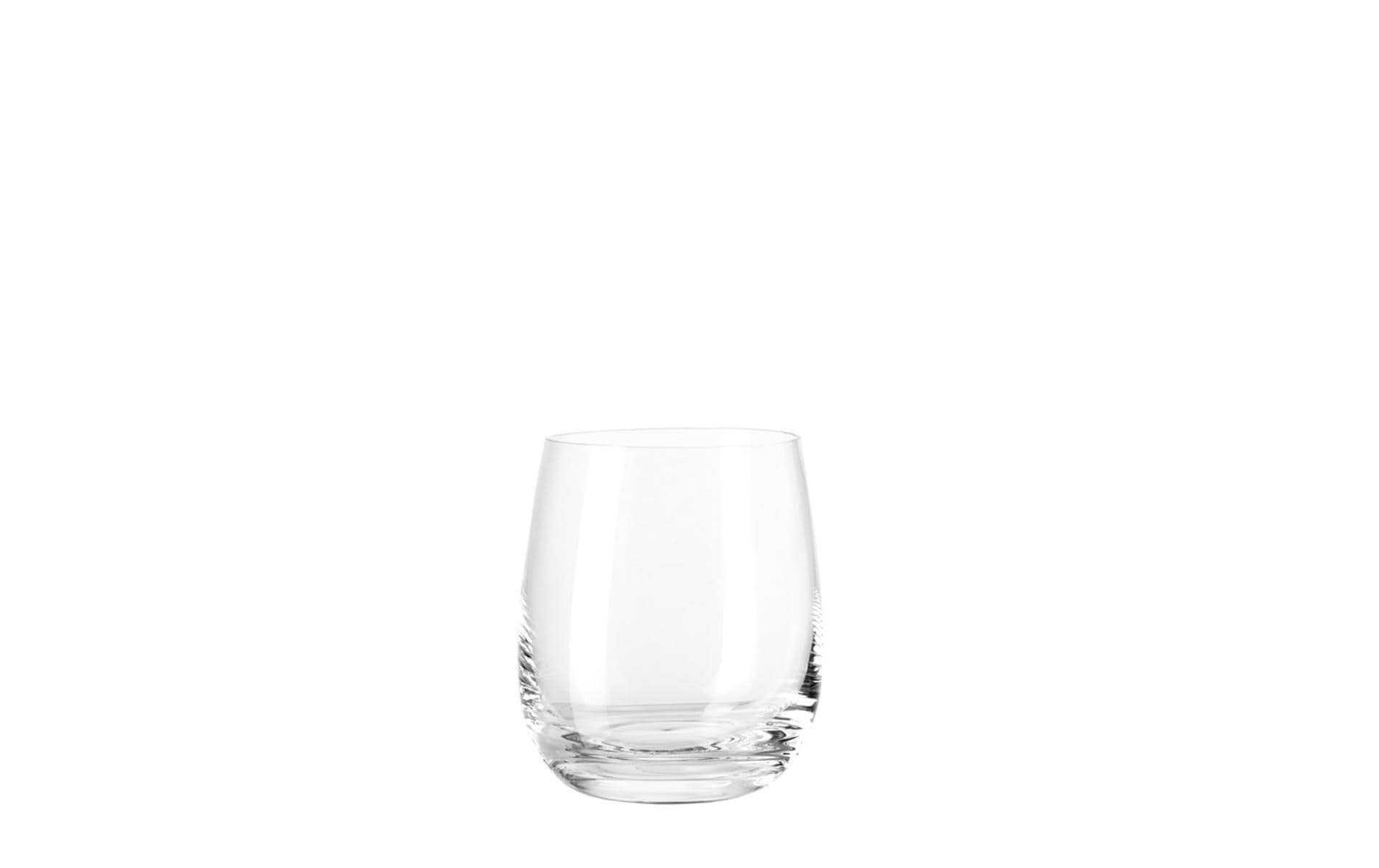 LEONARDO Tivoli Whiskyglas – 0,36 l, Kristallglas, transparent, spülmaschinenfest, stabiler Eisboden, 6 Stück