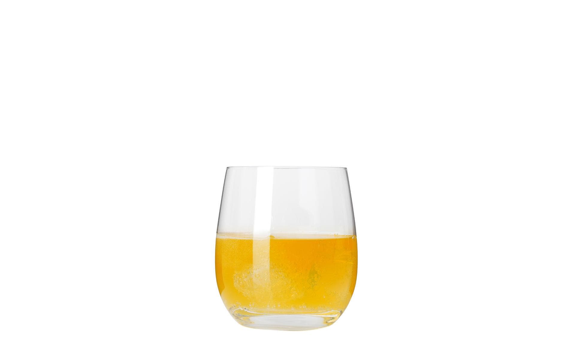 LEONARDO Tivoli Whiskyglas – 0,36 l, Kristallglas, transparent, spülmaschinenfest, stabiler Eisboden, 6 Stück