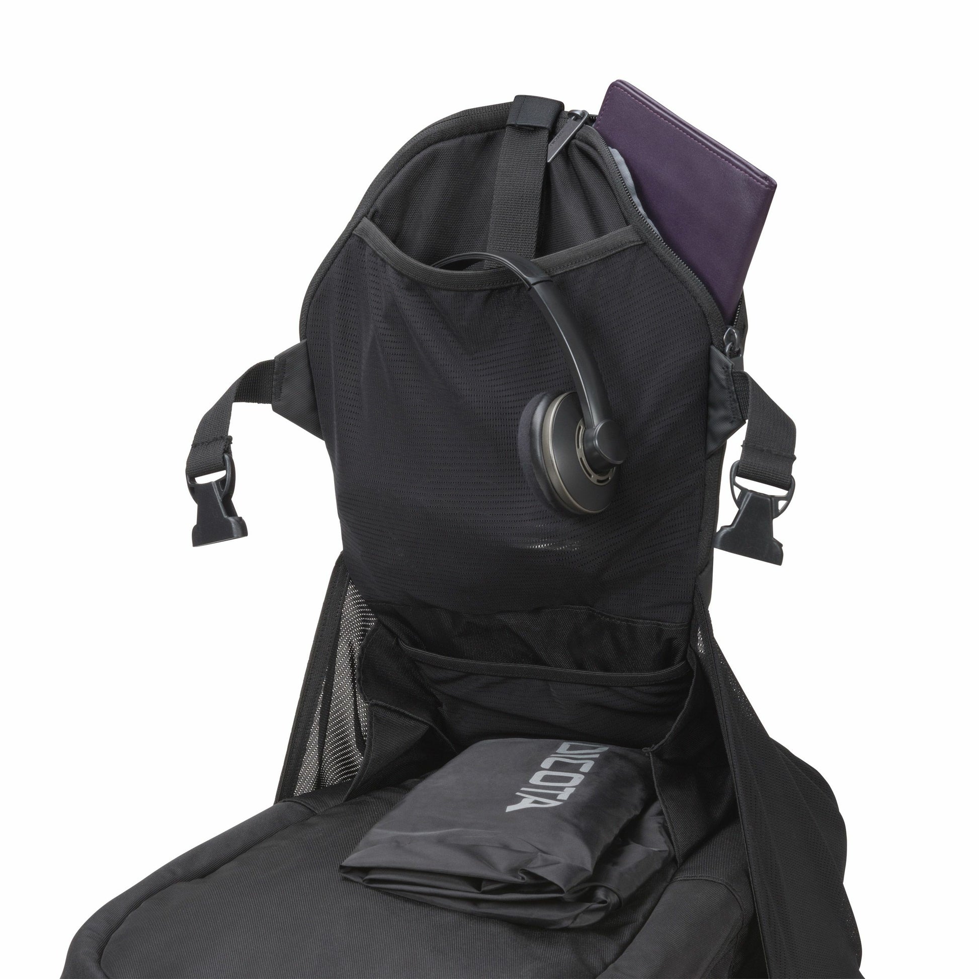 DICOTA GO Notebook-Rucksack bis 15,6" – 22 l, Polyester – Schwarz