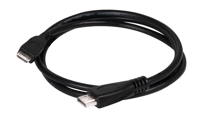 CLUB3D Club 3D Mini HDMI auf HDMI Kabel HDMI 2.0 4K 60 Hz – 1 m – HDR