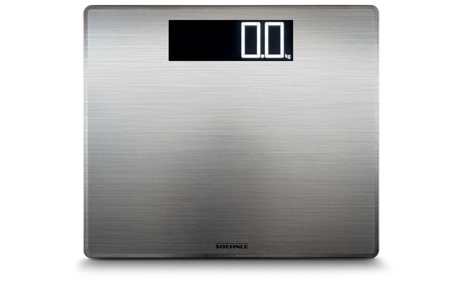 Soehnle Digitale Personenwaage Style Sense Safe 300 – Glas, 100 g Genauigkeit – 180 kg