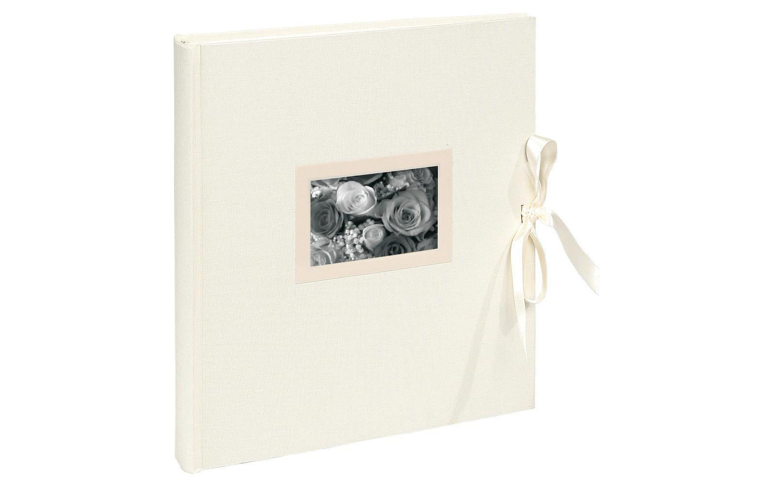Exacompta Kingsbridge – Hochzeitsalbum, 60 Seiten, Weiss, 29 × 32 cm, Elfenbein