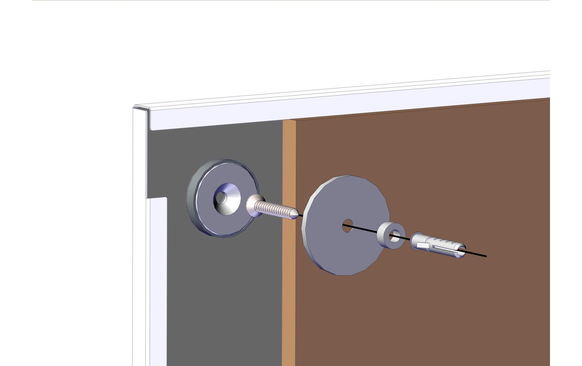 Legamaster Whiteboard – 75 × 50 cm