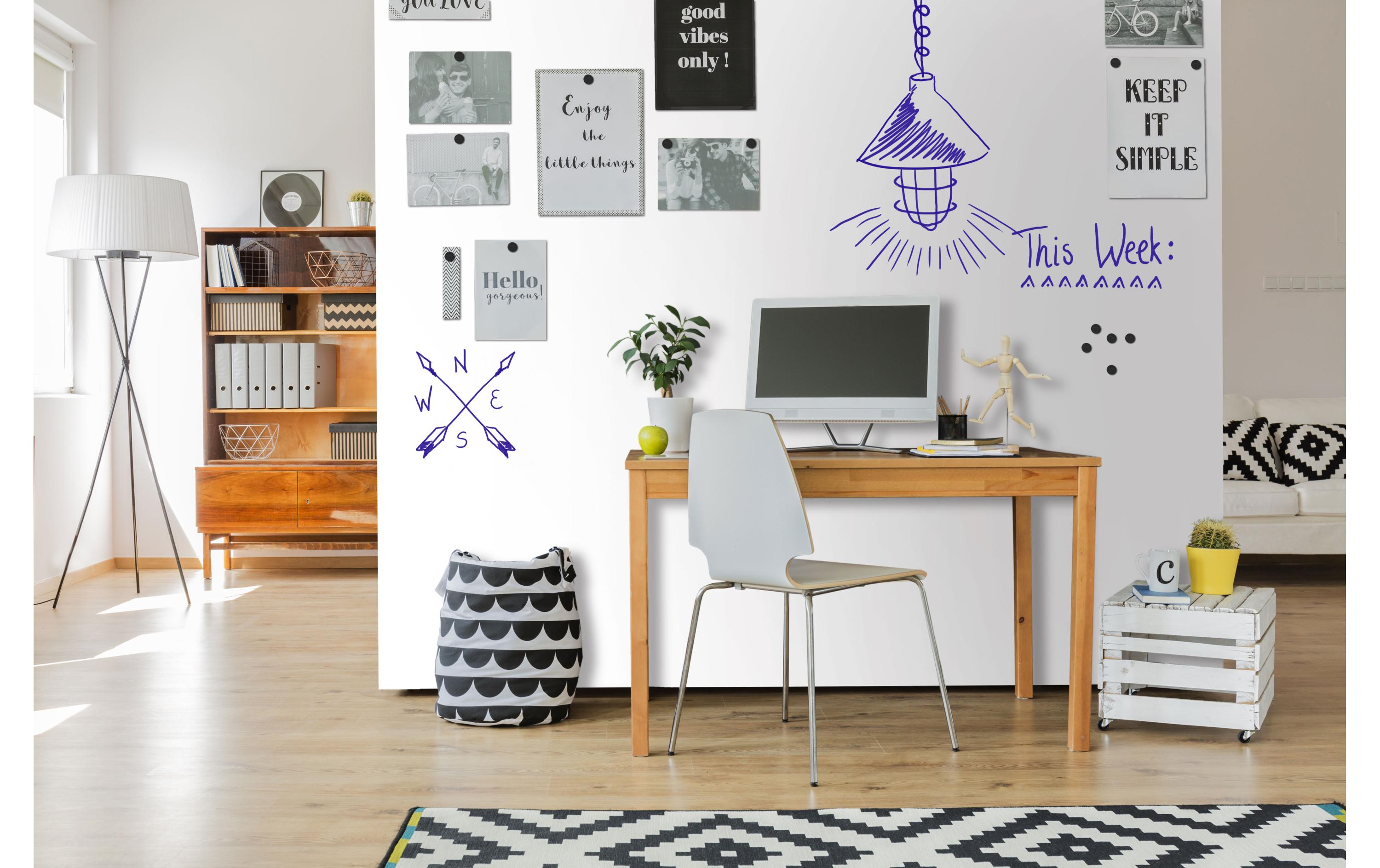 Legamaster Whiteboard – 101 × 300 cm