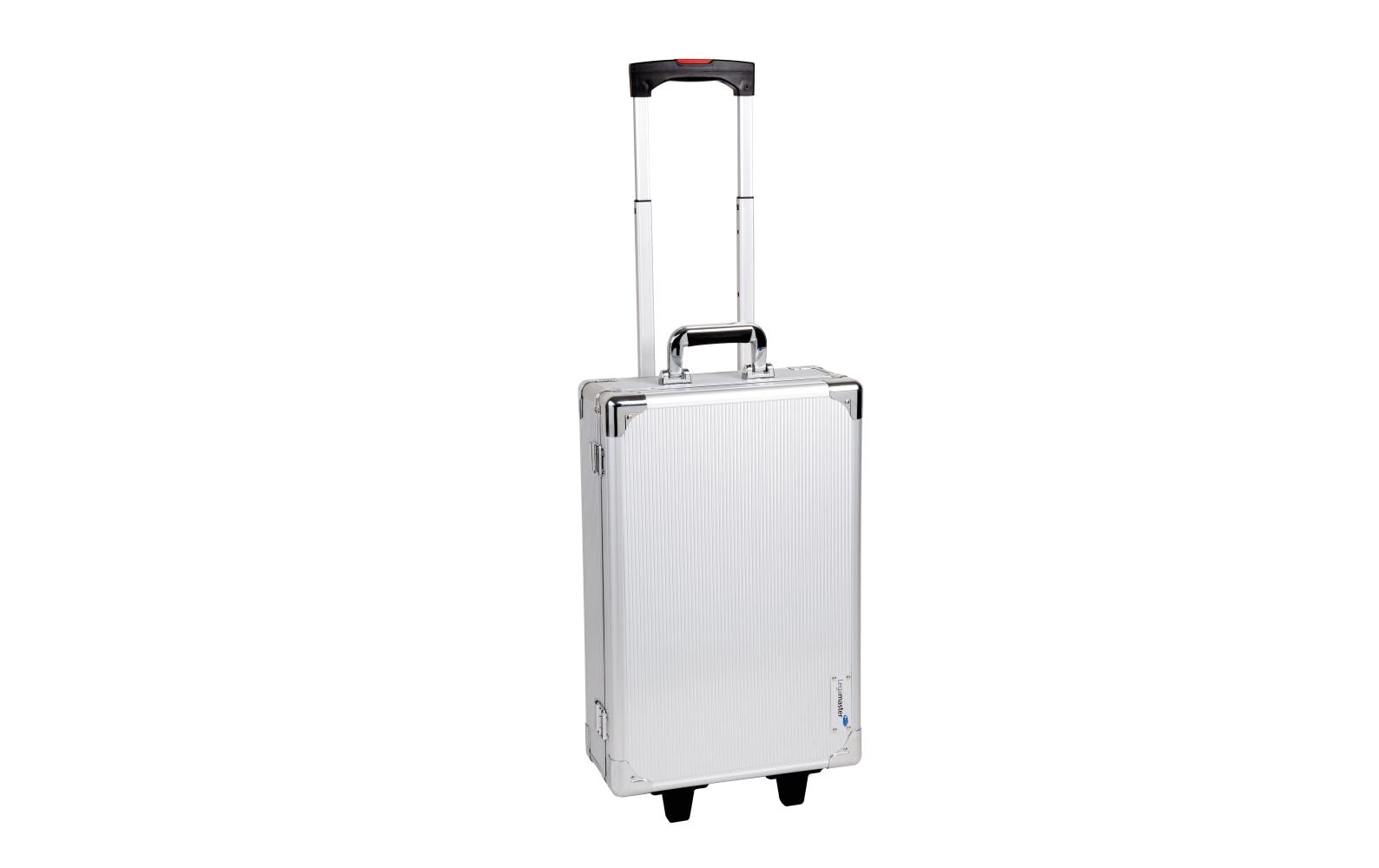 Legamaster Professioneller Travel Moderatorenkoffer – 350 × 540 × 160 mm, silber, Aluminium, 3'200 Stk.