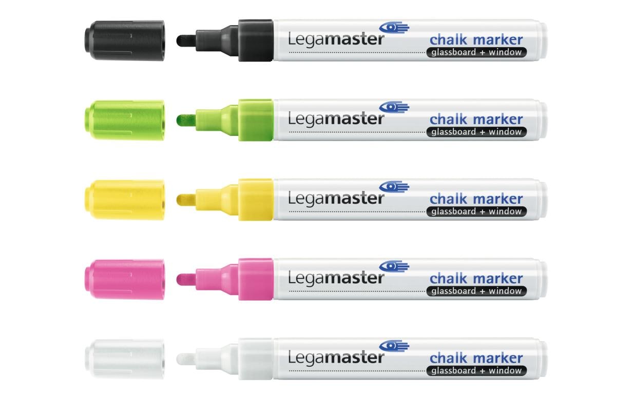 Legamaster Starter-Kit – für Glasboards – 11-teilig