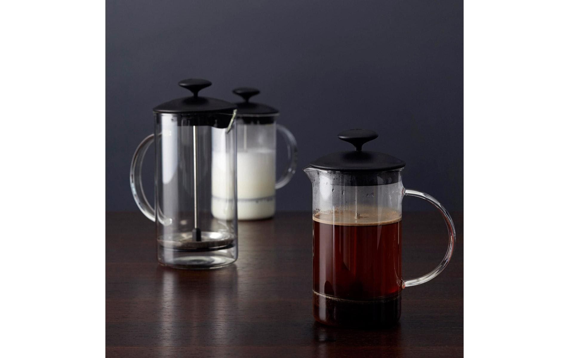 Leonardo 025506 French Press / Kaffeebereiter – 0,6 l, 4 Tassen, Borosilikatglas