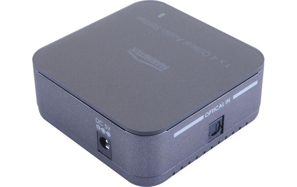 Marmitek Split TS14 – Optischer Audio-Splitter – Toslink 1→4