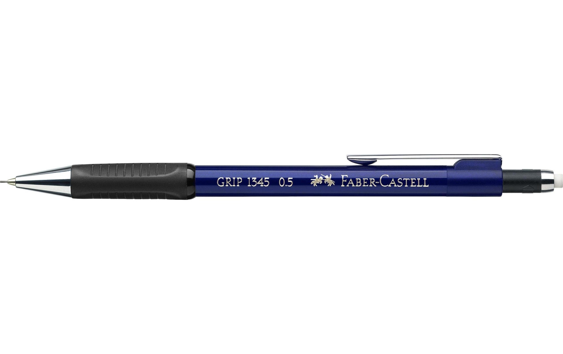 Faber-Castell Grip Druckbleistift – 0,5 mm, Blau
