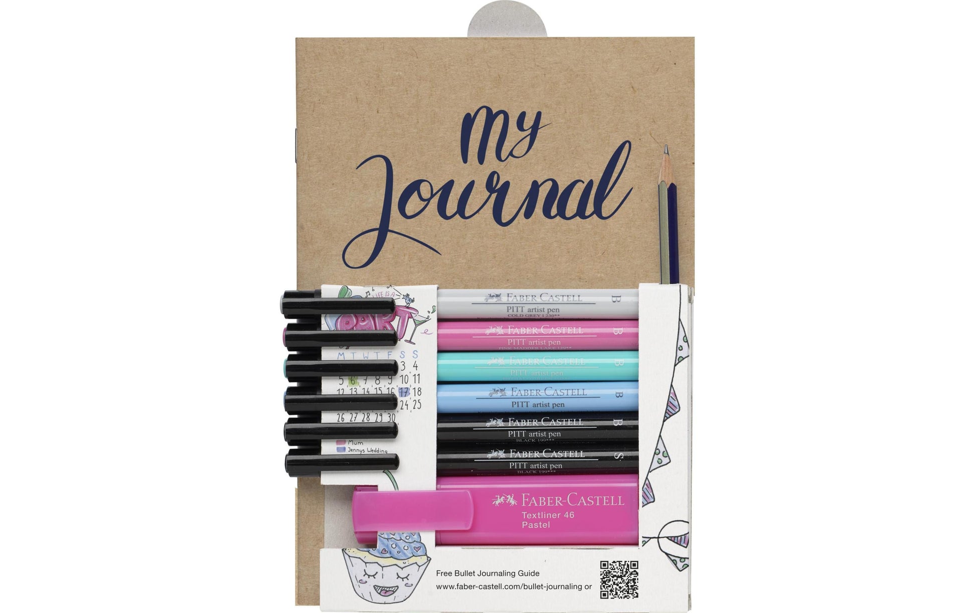 Faber-Castell Wasserfeste Tuschestifte, 9 Farben