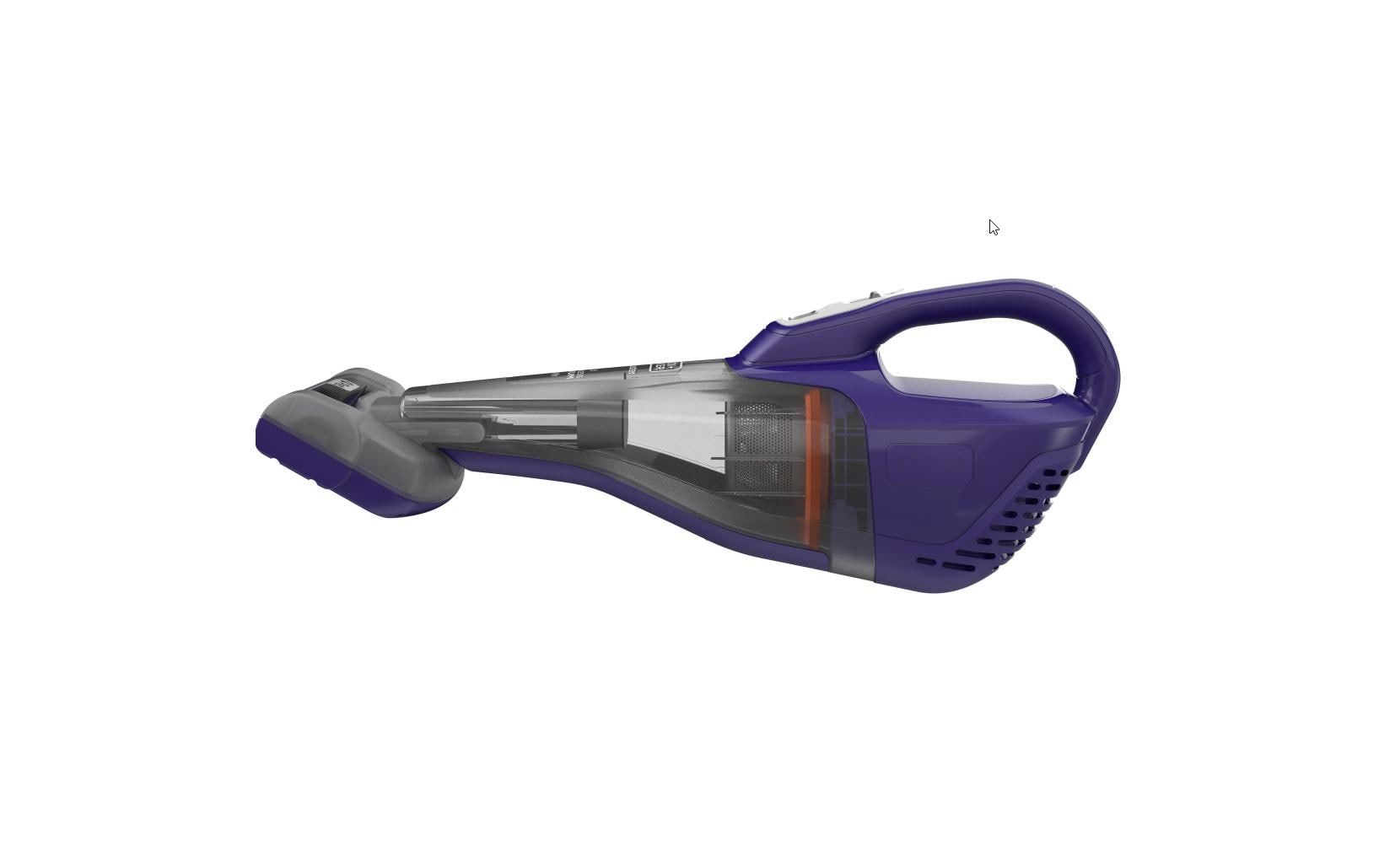 Black & Decker BLACK+DECKER Akkustaubsauger Dustbuster 12V Pet – 2500 mAh, 0,4 l, Akkubetrieb, 2 Stufen