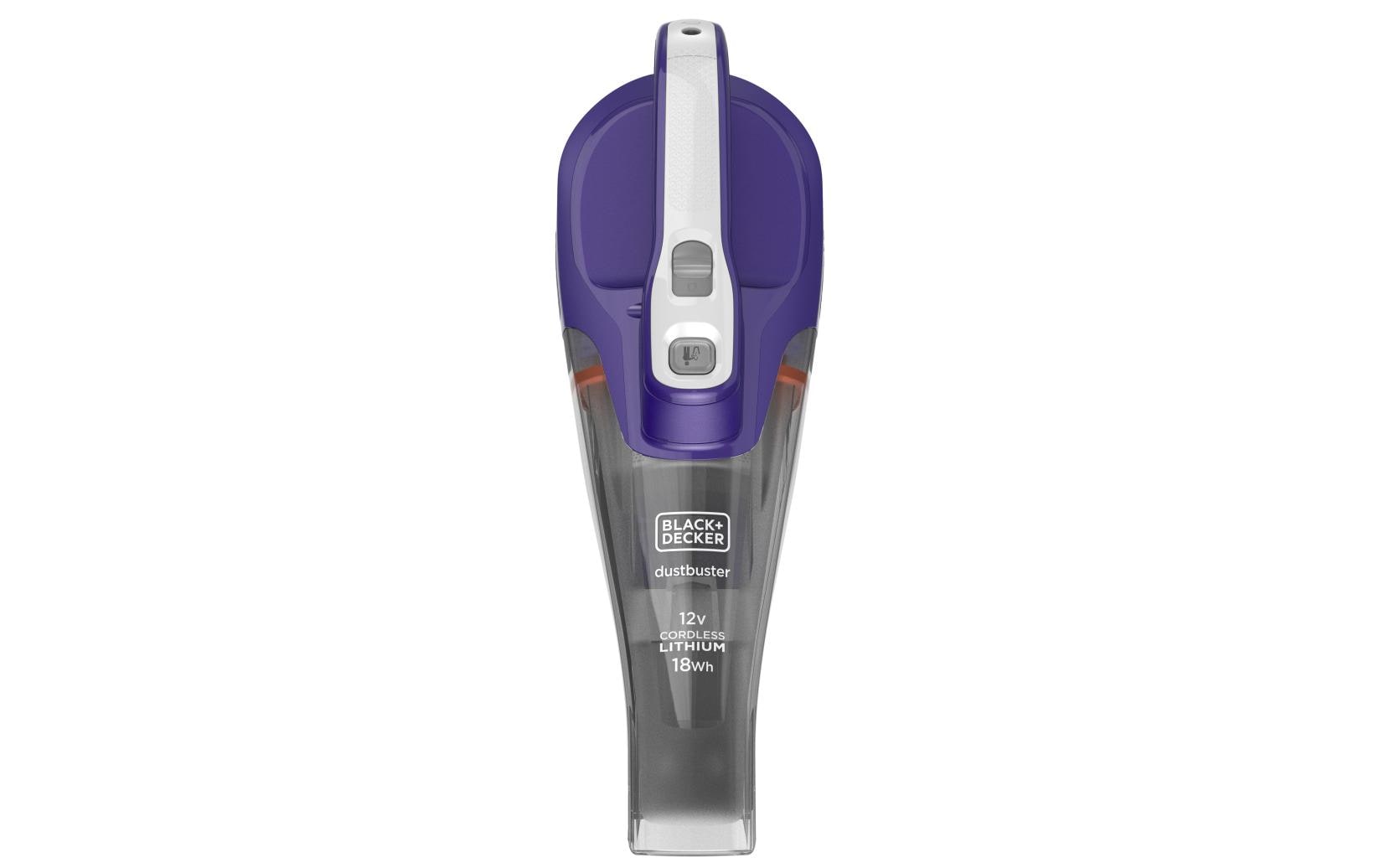 Black & Decker BLACK+DECKER Akkustaubsauger Dustbuster 12V Pet – 2500 mAh, 0,4 l, Akkubetrieb, 2 Stufen