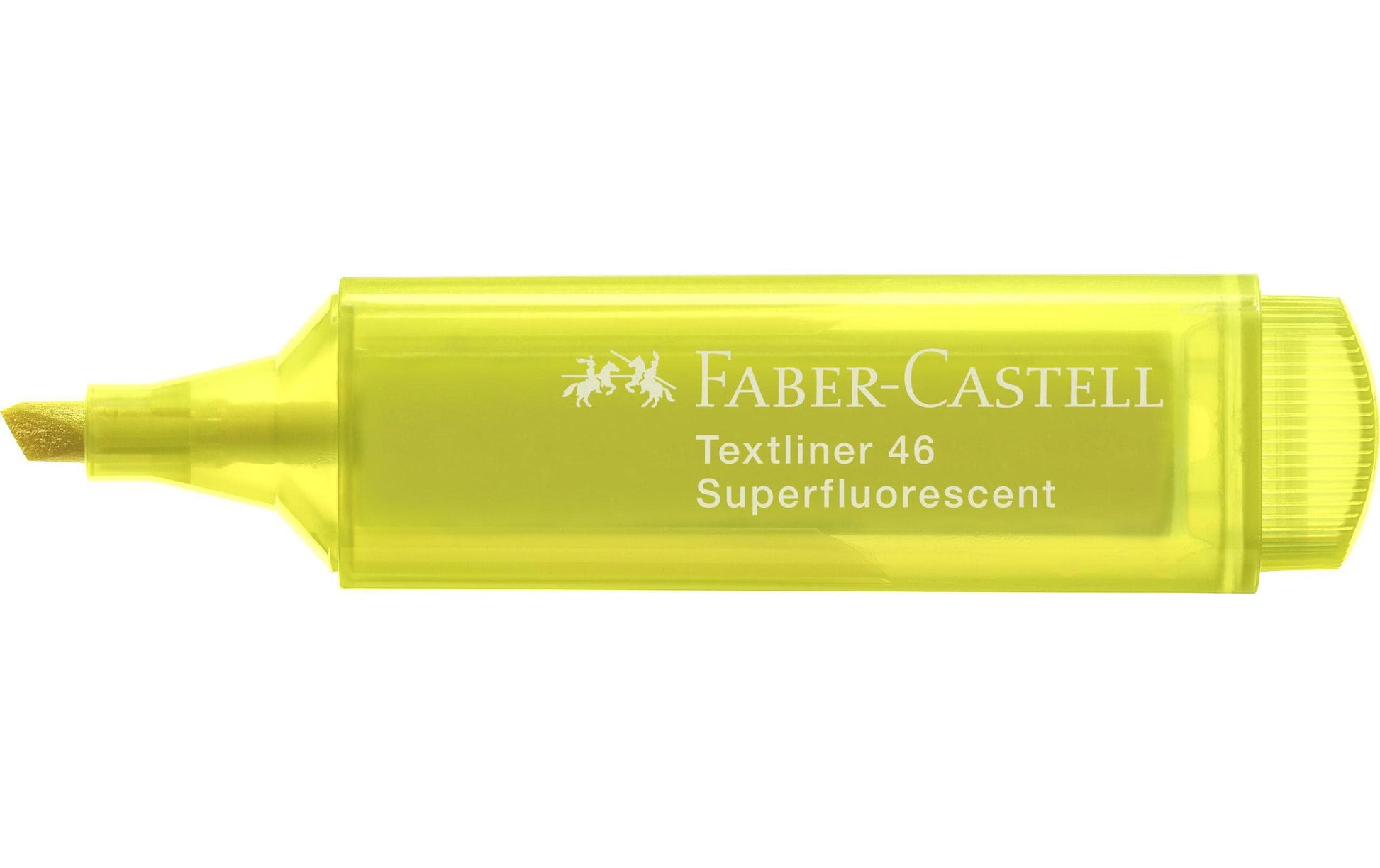 Faber-Castell Textmarker Gelb – Keilspitze, 1–5 mm, nachfüllbar