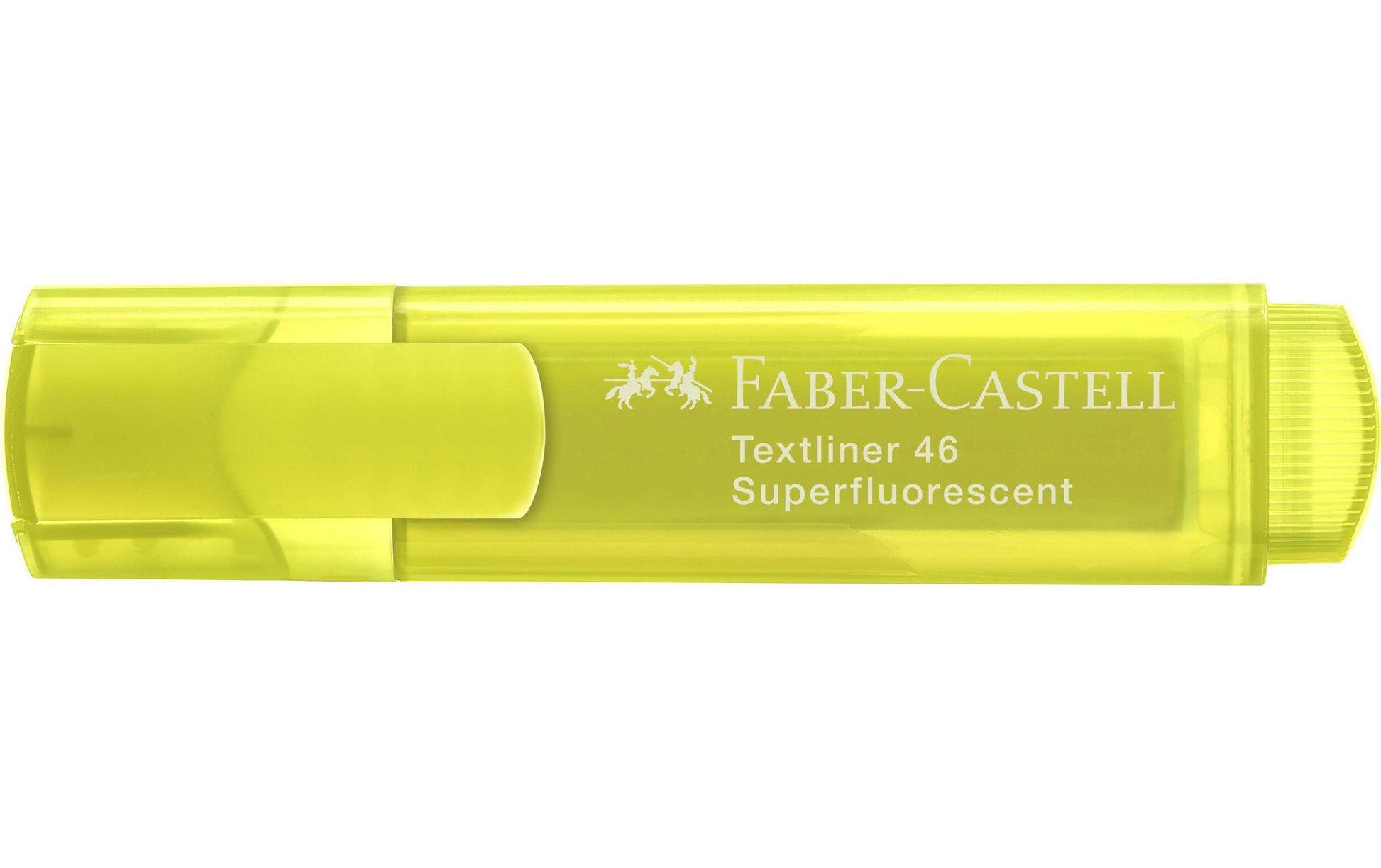 Faber-Castell Textmarker Gelb – Keilspitze, 1–5 mm, nachfüllbar