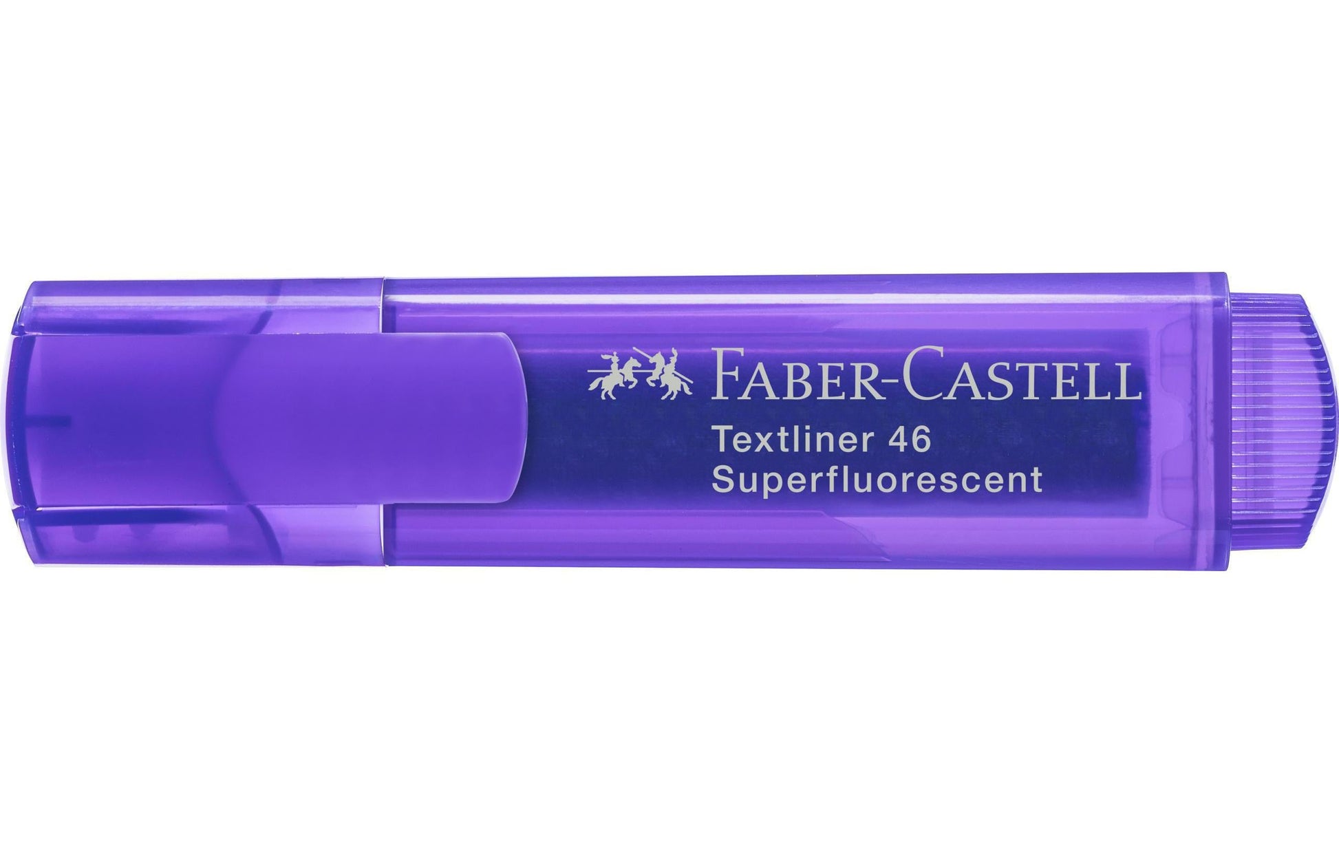 Faber-Castell Textmarker Violett – Keilspitze, 1–5 mm, nachfüllbar