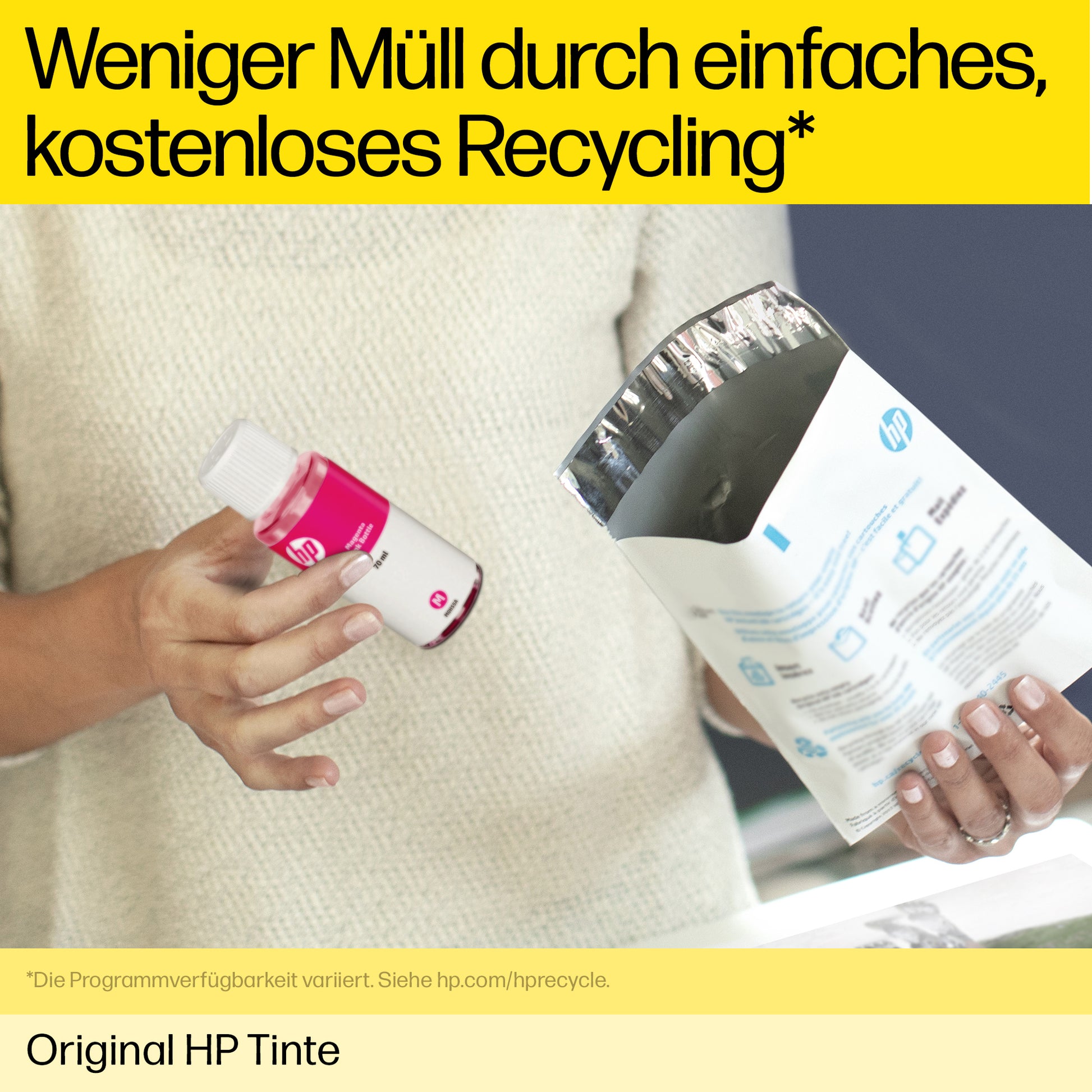HP Tintenpatrone 307XL, Schwarz, ca. 7 ml – für Modelle mit 307XL