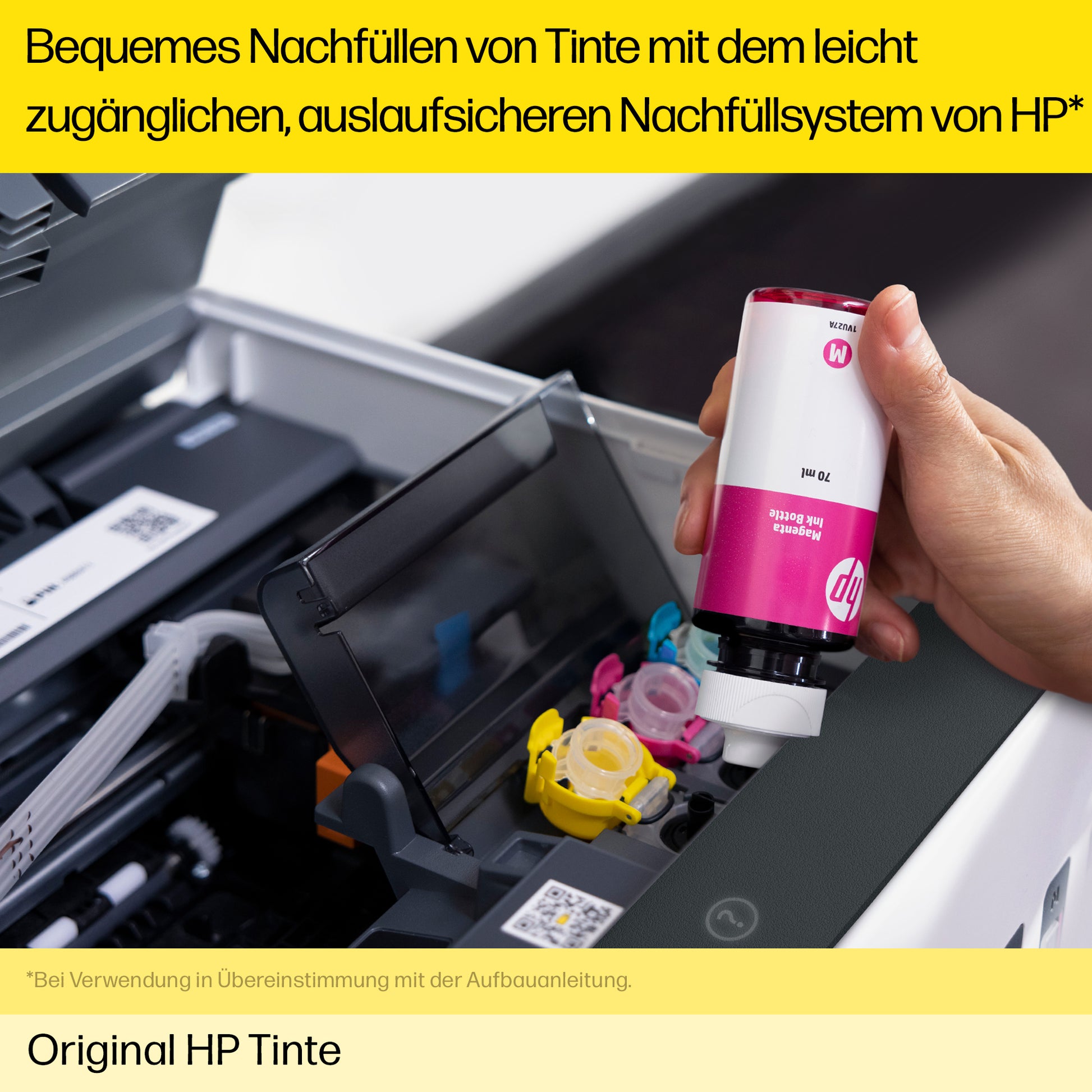 HP Tintenpatrone 307XL, Schwarz, ca. 7 ml – für Modelle mit 307XL